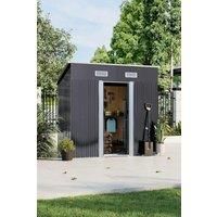 Outdoor Compact Storage Shed Garden Metal Tool Shed