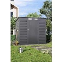 Outdoor Garden Galvanized Steel Storage Tool Shed