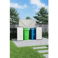 Outdoor Garbage Bin Shed Steel Storage Shed