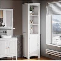 Bathroom Freestanding Tall Cabinet with Door