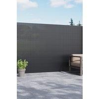 1.8*3M Dark Grey PVC Privacy Decorative Fence Blindfold for Balcony