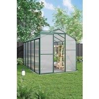 10x6 ft Outdoor Aluminium Greenhouse including Window Opening