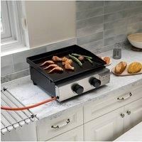 17-Inch Stainless Steel Propane Griddle Gas Griddle