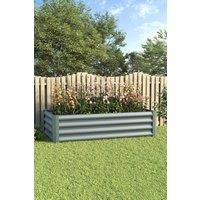 Outdoor Galvanized Steel Garden Bed