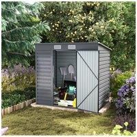 Galvanized Steel Outdoor Garden Storage Shed