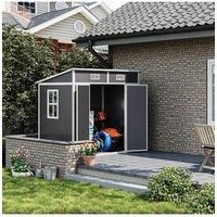Outdoor Plastic Garden Storage Shed