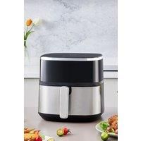 6L Air Fryer Oven Roaster with Smart Touch Display, Adjustable Temp, Timer Function