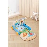 2 Inch Baby Game Mat and Walkie Stroller with Music Keyboard