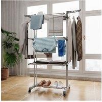 3-Tier Foldable Clothes Drying Rack