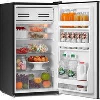 93L Muti-layer Fridge with 3 Removable Glass Shelf, Cooler Box, Reversible Door Hinge