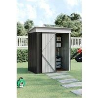 3x5 ft Outdoor Storage Shed with Shelves