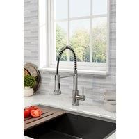 Stainless Steel Swivel Pull Out Kitchen Faucet