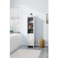 Bathroom Tall Freestanding Cabinet with Door