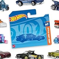 Hot Wheels Basic Car, 1:64 Scale Hot Wheels Car for Kids & Collectors, Modern & Classic Vehicles for Play or Display, Plastic & Die-Cast Toy Cars, 05785, random models