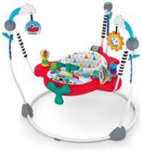 Baby Einstein Ocean Explorers Airplane Adventure 2-in-1 Interactive Activity Jumper with Lights Ages 6 months +, Max weight 25 lbs., Unisex