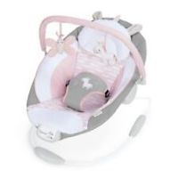 Ingenuity Flora the Unicorn Soothing Baby Bouncer RRP 55.00 lot GD