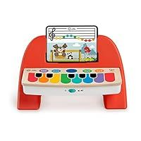 Baby Einstein Hape Cal/'s First Melodies Magic Touch Piano, Wooden Musical Toy with 3 Sheets, 6 Melodies, 6+ Months, 1 Count (Pack of 1)