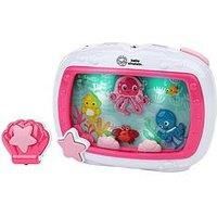 Baby Einstein Sea Dreams Soother Baby Sleep Sound Machine and Crib Toy with Remote, Pink, Infants Newborn and Up