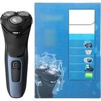 Philips Shaver 3500 S3212/82 FAST SHAVE 5D Pivot &Pop-up trimmer cordless