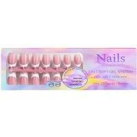 150 Pc French Tip Press-On Nail Set - Professional Salon Quality
