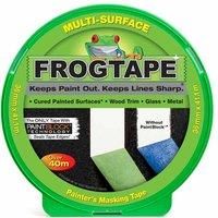 FrogTape Green Multi Surface Painters Masking Tape 36mm x 41.1m. Indoor painting and decorating for sharp lines and no paint bleed