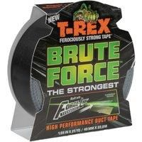 T-Rex Brute Force Duct Tape - The Strongest Heavy Duty High Performance Tape Gaffa | Gaffer | Waterproof Backing 48mm x 9.1m Black