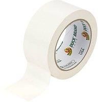 Duck Tape Original White, 50 mm x 25 m. The original high strength waterproof gaffer and duct adhesive cloth repair tape