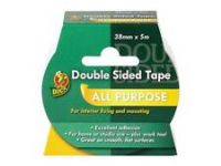 Duck Tape Double Sided Interior Tape 38mm x 5m mounting scrapbook DIY craft projects card making office school stationery supplies