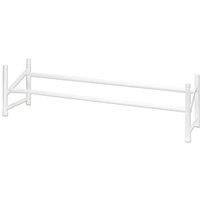 ClosetMaid 8111 Stack and Expand Shoe Rack, White
