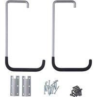 ClosetMaid Ceiling Hooks-Silver , Grey, 30 cm x 3.8 cm x 16.5 cm