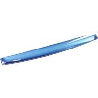 Fellowes Crystal Keyboard Anti Fatigue Wrist Rest Blue