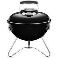 Weber 1111004 Smokey Joe Original Portable Charcoal BBQ, Black, 43.0 cm*37.0 cm*37.0 cm & 17612 Lighter Cube, Mixed, 38x17x5 cm