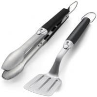 Weber, black Premium Tool Set, Compact size, 2 pcs, stainless steel