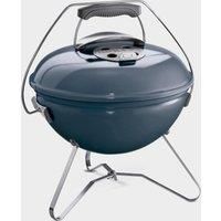 Weber Smokey Joe Premium Charcoal BBQ, Grill, Slate Blue 37cm