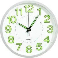 Luminous Wall Clock White 30 cm