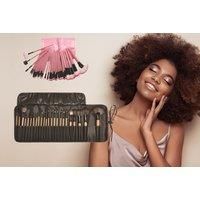 24 Or 32-Piece Professional Makeup Brushes Set With Pouch