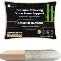 Octaluxe Bamboo Visco Memory Foam Pillow - Multipack Option!