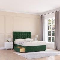 Alabama Divan Bed Base No Drawers & 54" Floor Standing Headboard