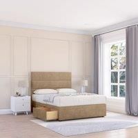 California Divan Bed Base No Drawers 12" Footboard & 26" Struts Headboard