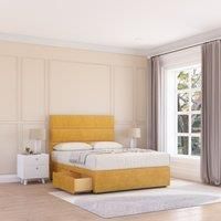 Watson Divan Bed Base No Drawers 12" Footboard & 26" Struts Headboard