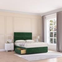 Watson Divan Bed Base No Drawers 12" Footboard & 26" Struts Headboard