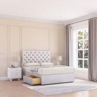 Mayfair Divan Bed Base 4 Drawers & 54" Floor Standing Headboard