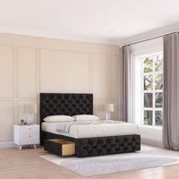 Watson Divan Bed Base No Drawers 12" Footboard & 26" Struts Headboard