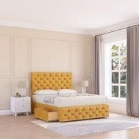 Watson Divan Bed Base No Drawers 12" Footboard & 26" Struts Headboard