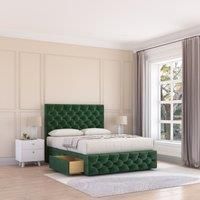 Highbury Divan Bed Base No Drawers & 54" Floor Standing Headboard
