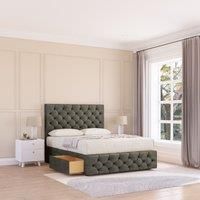 Watson Divan Bed Base No Drawers 12" Footboard & 26" Struts Headboard