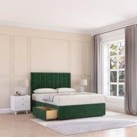 Kansas Divan Bed Base 2 Drawers & 26" Struts Headboard