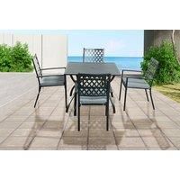 Outdoor Garden Four Seater Dining Set - 3 Styles!
