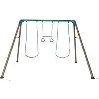 Lifetime Playground Swing Set Powder Coated Steel 3