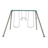 Lifetime 7-Foot Swing Set Playset, Tan, Green